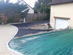 Enrobé, béton désactivé