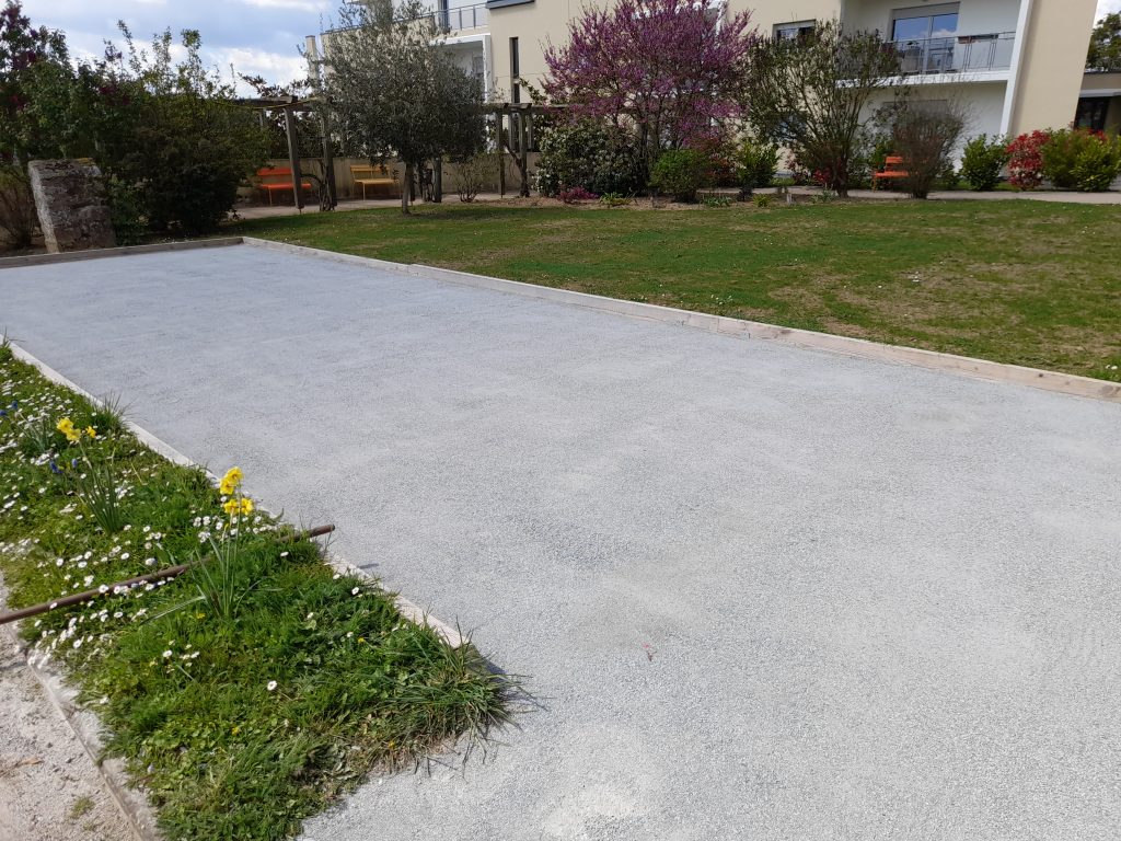 terrain de pétanque