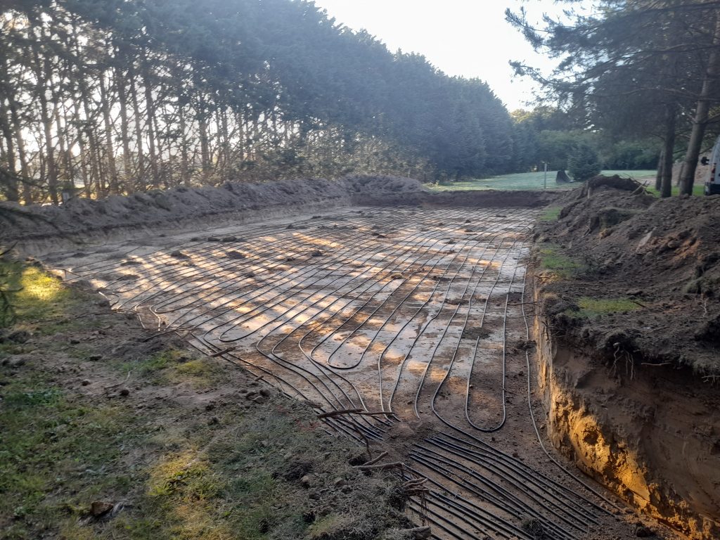 terrassement pour géothermie